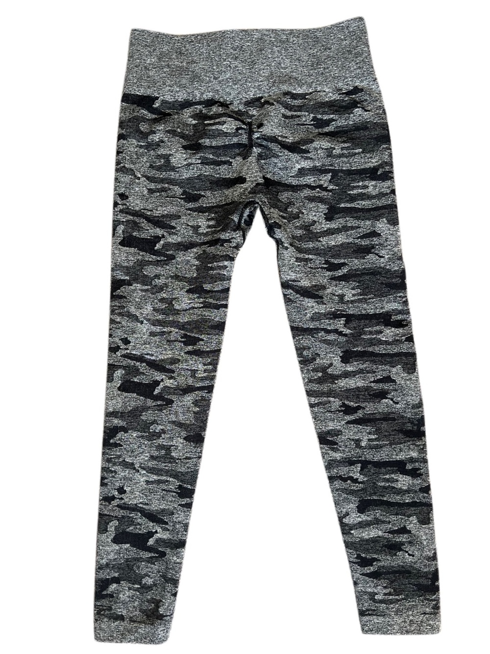 Grey + Black Camo Seamless Leggings